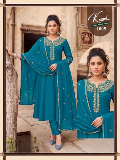 Desi kudi komal 3pcs kurties wholesaler in surat